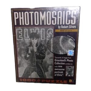 ELVIS 68' Special PHOTOMOSAICS Jigsaw Puzzle Robert Silvers New Sealed Box 1000